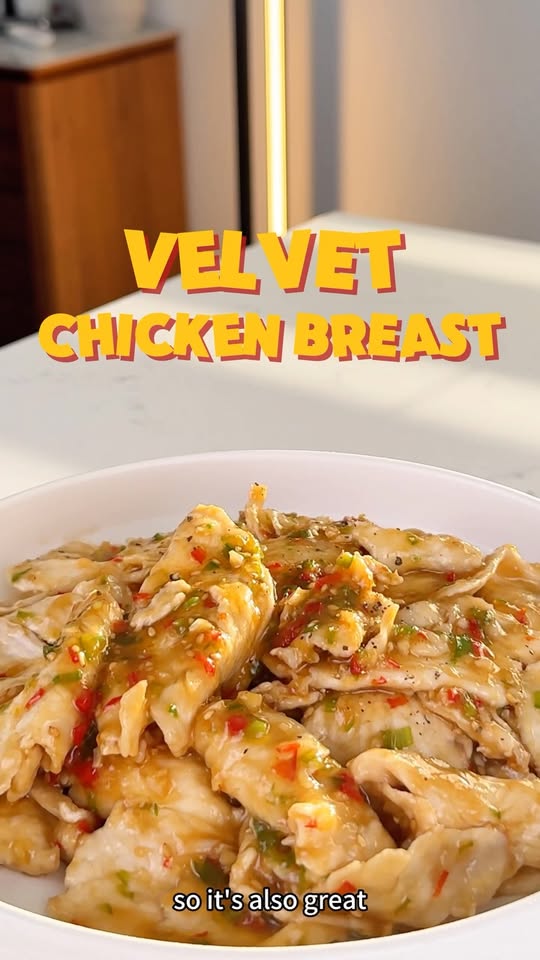 Chinese Velvet Chicken Breast